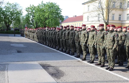 wojsko stojące w szeregu