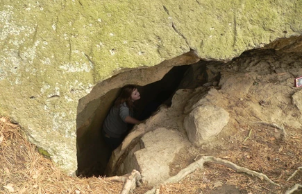 V  ZŁAZISKO DLA MŁODZIEŻY          Z OKAZJI MIĘDZYNARODOWEGO DNIA OCHRONY ZABYTKÓW Jamna, Pogórze Rożnowskie, 18.04.2012.5