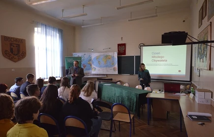 Dzień Młodego Obywatela w I Liceum 1