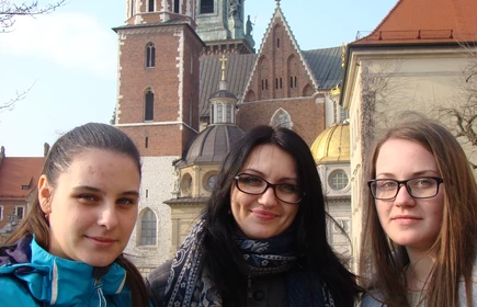 Goście z Gimnazjum Lingwistycznego we Lwowie 1