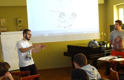 Warsztaty komiksowe w bibliotece - galeria 4