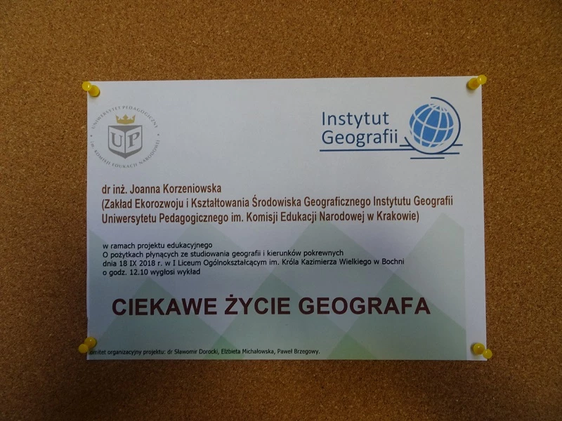 CIEKAWE ŻYCIE GEOGRAFA - galeria 1