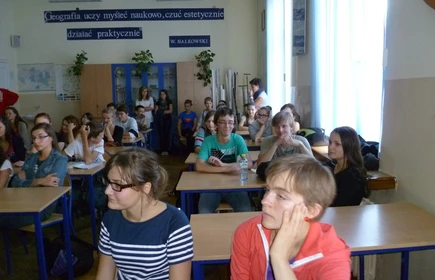SPOTKANIE Z ABSOLWENTAMI NASZEJ SZKOŁY, KTÓRZY PRZESZLI GŁÓWNY SZLAK SUDECKI 2