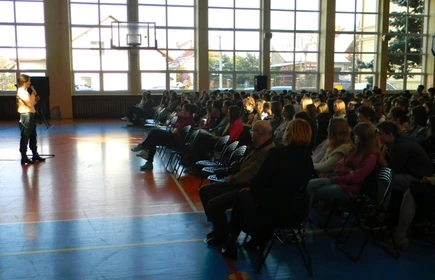 Pani Ewa Drzyzga w naszej szkole 5