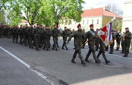 wojsko podczas defilady