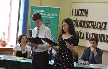 Czwarta debata Szkolnego Klubu Dyskusyjnego „ Semper in altum” 4