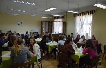 Wizyta uczni&oacute;w z zaprzyjaźnionego gimnazjum w Ibbenb&uuml;ren  w ramach polsko-niemieckiej wymiany młodzieży.11
