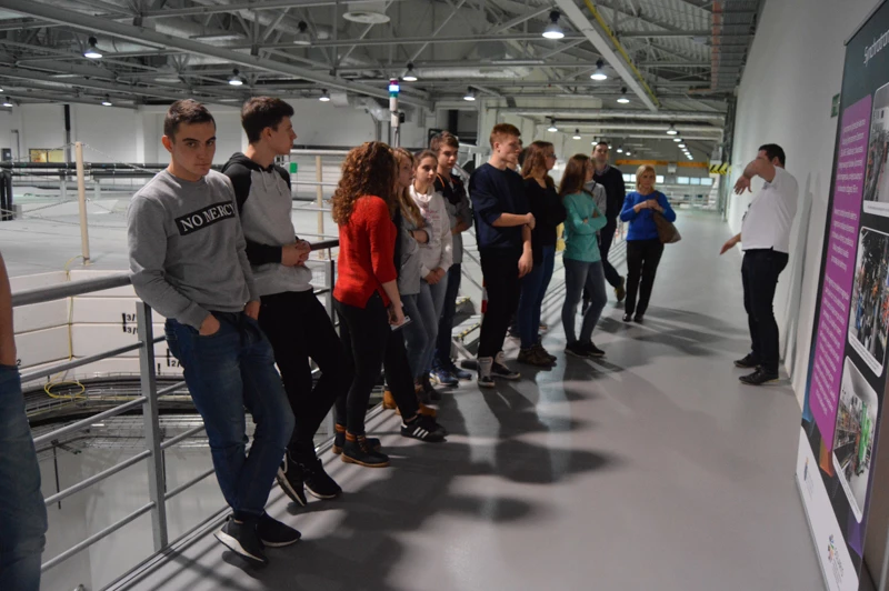 Wycieczka klasy 2b do Centrum Solaris 1