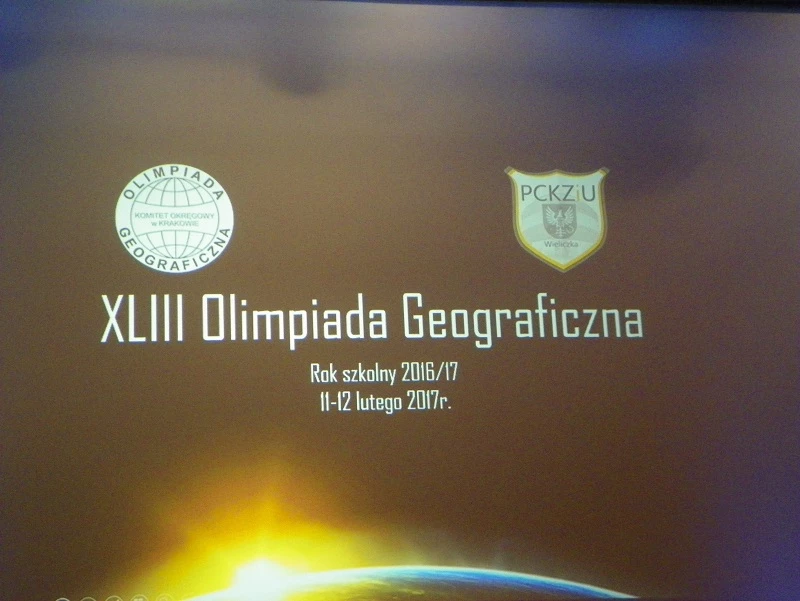 Olimpiada Geograficzna – II etap 1