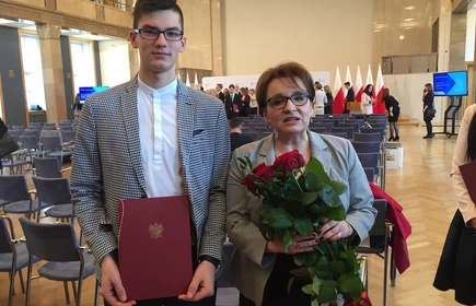 Kolejne sukcesy Wojtka Kasperskiego z kl.1a - galeria 2