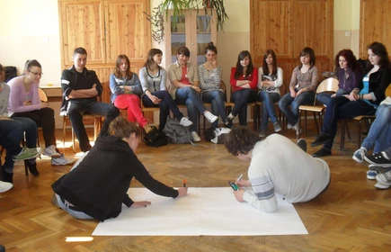 ,,Warsztaty o kulturze żydowskiej w klasie II f 11