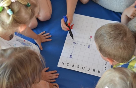 Przedszkolaki w I LO 16