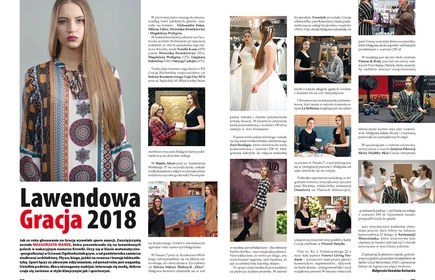 Artykuł o laureatce nagrody Gracji Bocheńskiej 2018