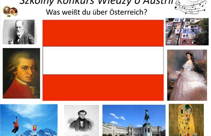 logo konkursu wiedzy o Austrii