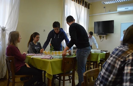 Wizyta uczni&oacute;w z zaprzyjaźnionego gimnazjum w Ibbenb&uuml;ren  w ramach polsko-niemieckiej wymiany młodzieży.19