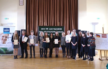 XIV Międzyszkolny Konkurs Recytatorski Poezji Niemieckojęzycznej 1