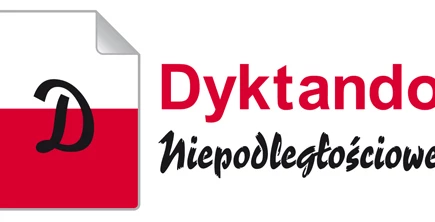 plakat informujący o dyktandzie niepodległościowym