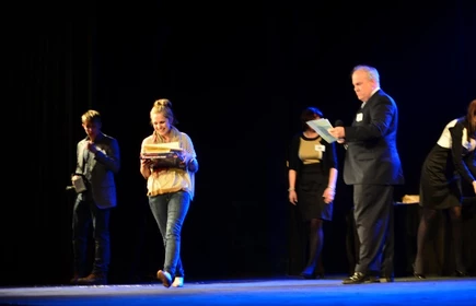 VII Przegląd Małych Form Teatralnych w Języku                Angielskim w Teatrze Groteska w Krakowie 22