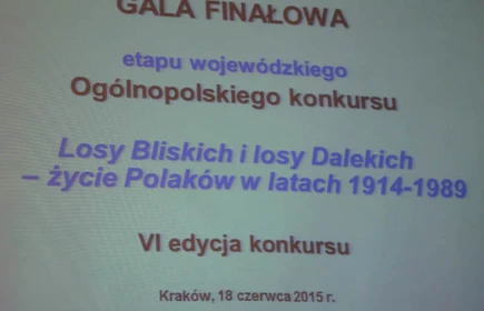 Gala finałowa konkursów historycznych 3