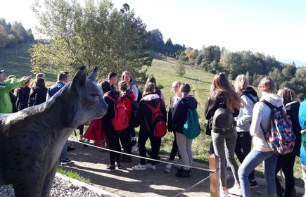 Grupowe zdjęcie podczas zwiedzania 
