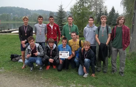 Udany występ reprezentacji I L.O. w sztafetowych biegach przełajowych - Łapanów - 2.10.2012 4