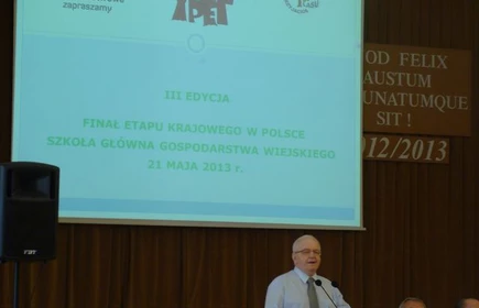 Finał Krajowego etapu Międzynarodowego Konkursu Yung People  in  European  Forests „ Młodzież w Lasach Europy”.2