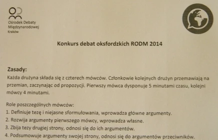 Warsztaty o debatach oksfordzkich 3