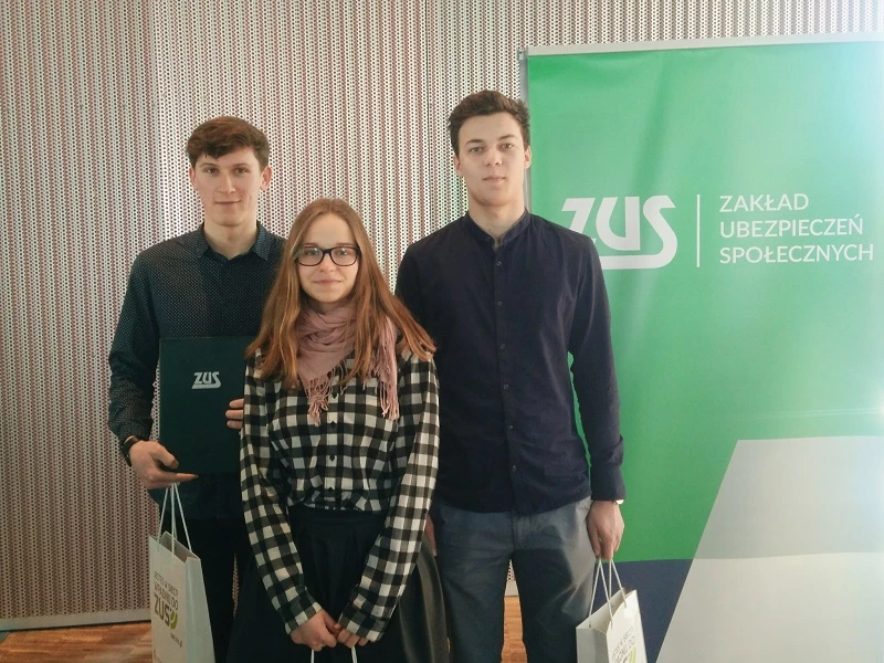 Finaliści wojewódzkiego etapu konkursu Warto wiedzieć więcej o ubezpieczeniach społecznych 1