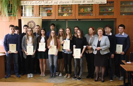 Finał XIV Konkursu o tytuł Najlepszego Matematyka Powiatu Bocheńskiego rozstrzygnięty 5