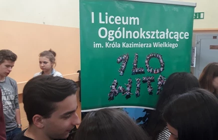 I LO na Szkolnym Dniu Kariery w Publicznym Gimnazjum nr 2 w Brzesku.3