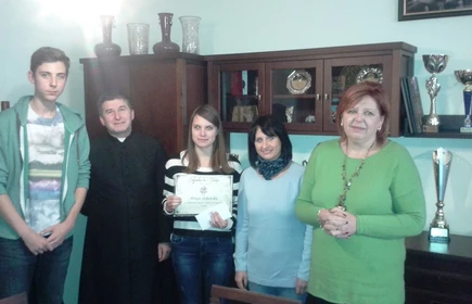 Wręczono po raz kolejny  stypendium  ŚW.MIKOŁAJA 1