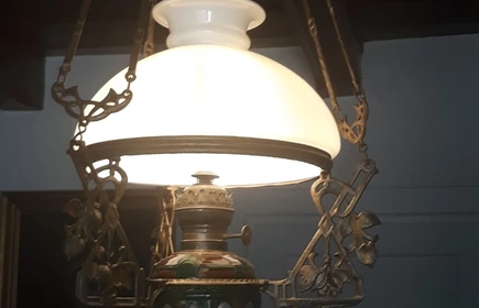 Zdjęcie starej lampy 
