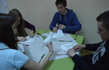 Wizyta uczni&oacute;w z zaprzyjaźnionego gimnazjum w Ibbenb&uuml;ren  w ramach polsko-niemieckiej wymiany młodzieży.10