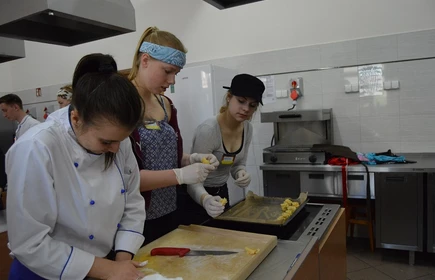 Wizyta uczni&oacute;w z zaprzyjaźnionego gimnazjum w Ibbenb&uuml;ren  w ramach polsko-niemieckiej wymiany młodzieży.8