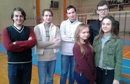 Pożegnanie Samorządu Uczniowskiego 5