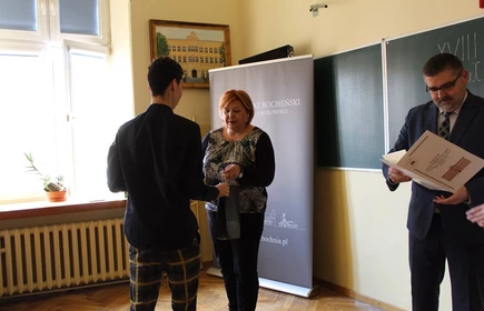 Wręczenie na nagród laureatowi konkursu