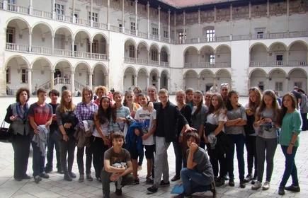 Wizyta z Lwowskiego Gimnazjum Językowego 8