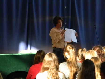 Pani Ewa Drzyzga w naszej szkole 1