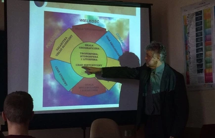 „Tożsamość geografii” – spotkanie z prof. Witoldem Wilczyńskim 1