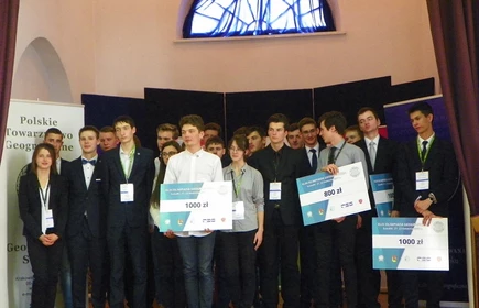 Laureat i Finalista Olimpiady Geograficznej 12