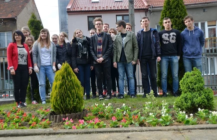 Wizyta uczni&oacute;w z zaprzyjaźnionego gimnazjum w Ibbenb&uuml;ren  w ramach polsko-niemieckiej wymiany młodzieży.15