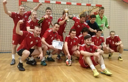 Szczypiorniści naszej szkoły najlepsi w powiecie.1