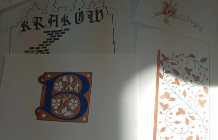 Kaligrafia w bibliotece