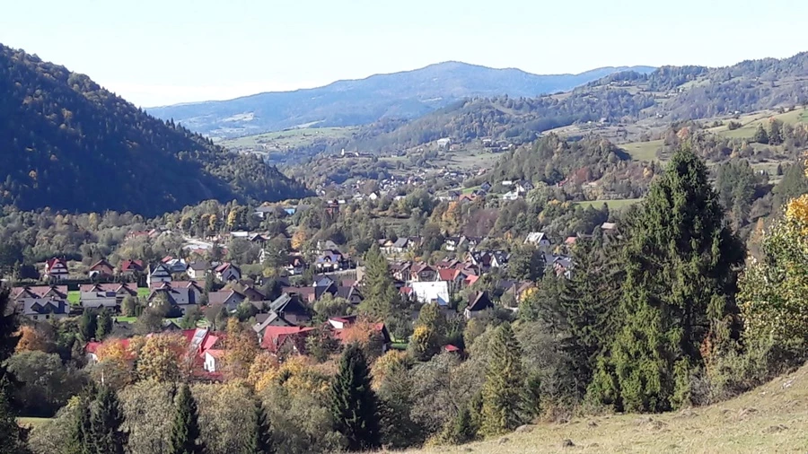 Na zdjęciu miasteczko u stóp Pienin 