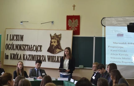 Czwarta debata Szkolnego Klubu Dyskusyjnego „ Semper in altum” 3