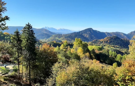 krajobraz g&oacute;rski - pieniny