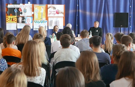 Kampania Drugie Życie w I LO w Bochni 9