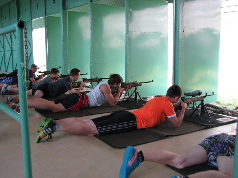 W finale wojewódzkim zawodów: „Sprawni jak żołnierze”, drużyna naszej szkoły zajęła czwarte miejsce.1