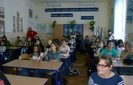 SPOTKANIE Z ABSOLWENTAMI NASZEJ SZKOŁY, KTÓRZY PRZESZLI GŁÓWNY SZLAK SUDECKI 3