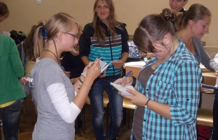 Warsztaty integracyjne klas I 4